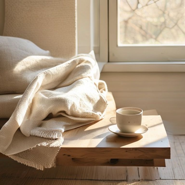 Linen Throw Blanket